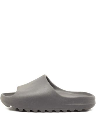 Yeezy by Kanye West Onyx slides - men - Rubber/Rubber/Rubber - 44.5 - Grey
