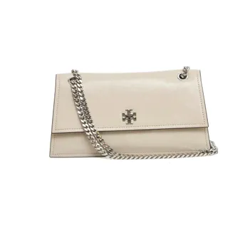 Tory Burch Tory Burch, Shoulder Bags, female, Gray, Size: ONE SIZE Kira Turnlock Shoulder Bag