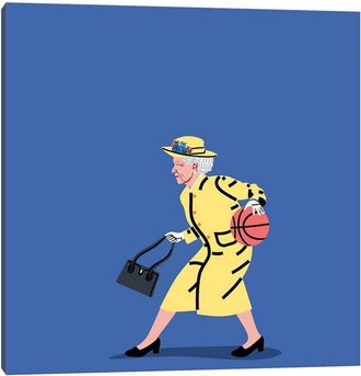 iCanvas Balling Queen By Elad Shagrir Wall Art