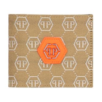 Philipp Plein Heren, Accessoires, Beige, Maat: ONE Size Leer