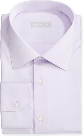 Stefano Ricci Mens Asti Thin Pinstripe Dress Shirt