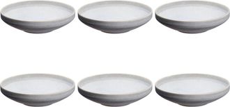Björn Borg Plato hondo STONE Ø20cm - 6 Piezas - Gris luna