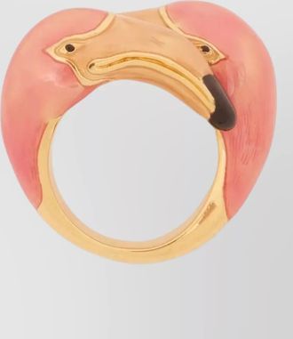 Chlo&eacute; tropicus toi et moi flamingo ring