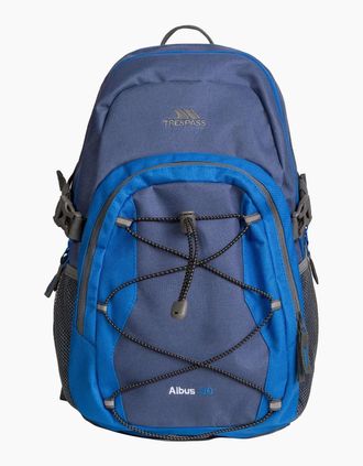 Trespass Albus 30 Litre Casual Rucksack/Backpack - Blue - Size: ONE size