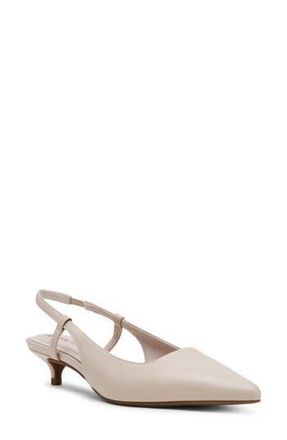 Anne Klein Shorty Slingback Pump in Bone at Nordstrom Rack, Size 7