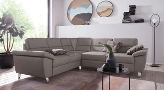 Sit&more Ecksofa »Sorano L-Form« wahlweise mit Bett- und Relaxfunktion, inkl. Bettkasten