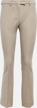 Max Mara Fatina mid-rise cropped pants