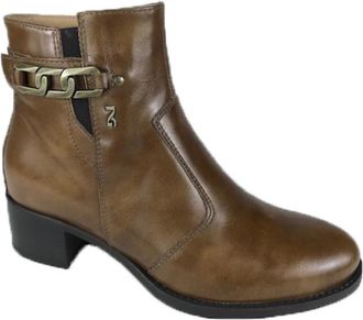 Nero Giardini Laarsjes met hak - Dames - Laarzen met Hak - Bruin - 36 EU - Schoenen