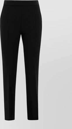Max Mara trousers flared leg pleated front