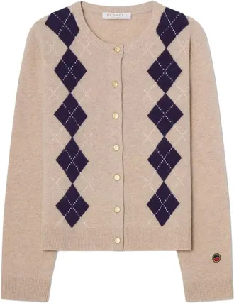 Busnel Dames, Truien, Beige, Maat: L Wol
