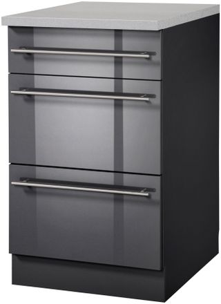 Wiho Küchen Unterschrank »Chicago« 50 cm breit mit 2 Auszügen