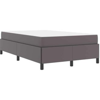 vidaXL Estructura De Cama Con Colch&oacute;n Con Colch&oacute;n Gris 120 X 190 Cm Vidaxl