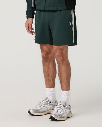 Vuori Clothing Crosscourt Pro Shorts Unlined 7 | Hemlock | XS, Size Extra Small