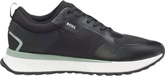 HUGO BOSS Jonah Runn - Heren - Sneakers - Zwart - 43 EU - Schoenen
