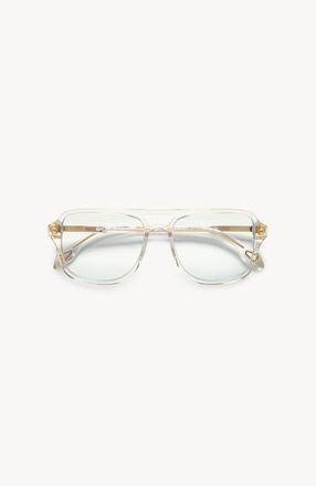 Machete Jewelry Jane Glasses Blue Light in Clear at Nordstrom
