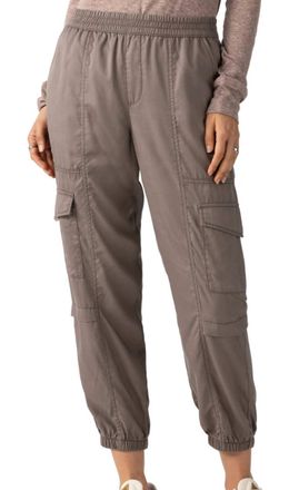 Sanctuary All The Way Soft Cargo Pant In Cocoa