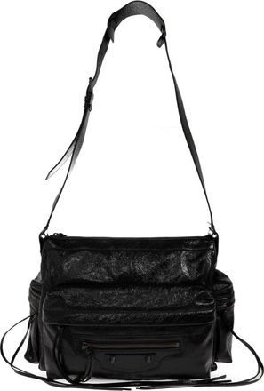 Balenciaga Le City Multipocket Crossbody Bag Medium - Heren - Schoudertassen - Zwart - ONE Size - Katoen - Tassen
