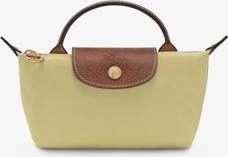 Longchamp Kosmetiktasche aus Stoff mit Griff Le Pliage Original