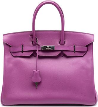Herm&egrave;s Anemone Epsom Birkin Retourne 35