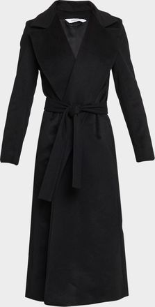Fleurette Elle Cashmere Wrap Coat