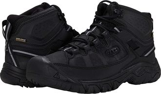 Keen Targhee Exp Mid WP Mens Shoes Black/Black : 11.5 D - Medium, Leather/Textile