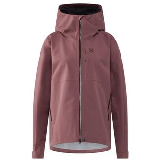 Hagl&ouml;fs Front Proof II Jacket Regenjacke f&uuml;r Damen | lila