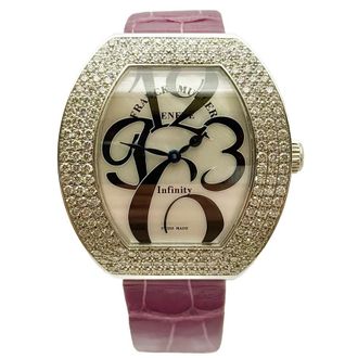 Franck Muller Infinity Quartz Diamond Ladies Watch 3535 QZ A D3-PRP