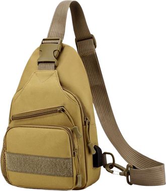 Generic Small Sling Bag - 17cm Cross Body Bag, Waterproof Oxford Cloth Sling Shoulder Backpack | Outdoor Travel Bags, Hiking Climbing Carrier | Practical Stor