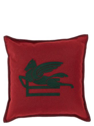 Etro Home Pegaso Cushions Bordeaux-Unisex