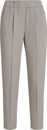 Brunello Cucinelli Tailored Jogger trousers in Light Grey at Nordstrom, Size 38 It