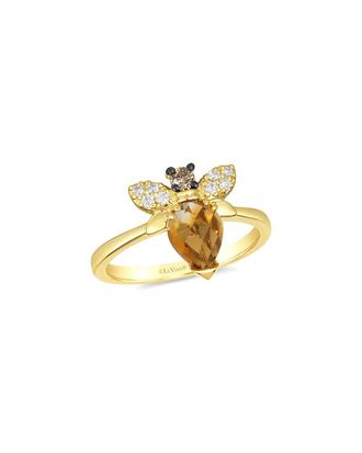 Le Vian Bee Positive 14K 1.07 ct. tw. Diamond & Citrine Ring