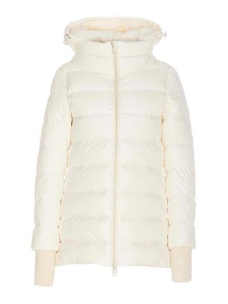 Herno White A-Shape Down Jacket