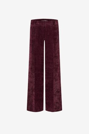 Cambio Hose mit weitem Bein aus Cord Amelie