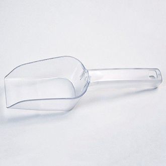 OEM Cucharas Para Helado (juego De 12), Cucharas De Pl&aacute;stico Para Cocina, Postres, T&eacute;, Cubitos De Hielo, Transparentes, Dimensiones: 21 X 5 X 4,5 Cm