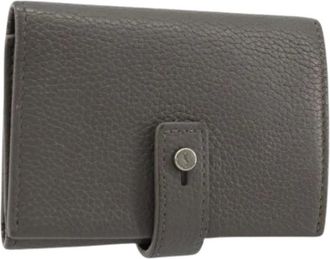 Saint Laurent Pre-owned Wallets, female, Gray, Size: ONE SIZE Pre-owned Key Case