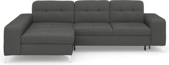 Sit&more Ecksofa »Baviene L-Form« inklusive Sitztiefenverstellung und Federkern, wahlweise Bettfunktion