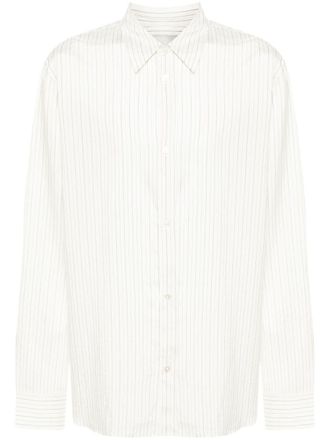 STUDIO NICHOLSON Camicia a righe - Bianco