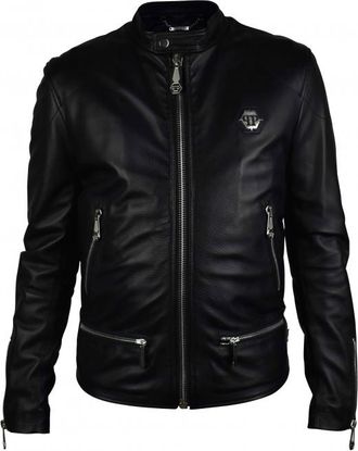Philipp Plein Bikerjack Zwart