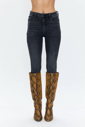 Pistola Denim Aline High Rise Skinny Jeans In Dark Stone Vintage