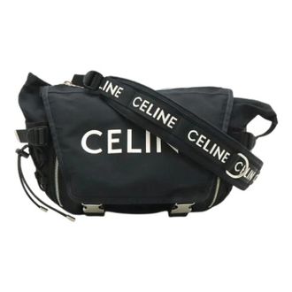 Celine Pre-owned Cross Body Bags, female, Black, Size: ONE SIZE Pre-owned Vintage Nylon Crossbody Bag