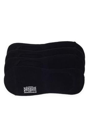 Original Penguin Pack of 4 No-Show Socks in Black at Nordstrom Rack