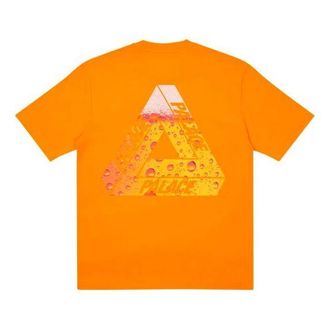 Palace Printing Unisex Orange T-Shirt P19TS222