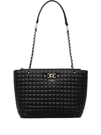 Guess Co Nadira quilted shoulder bag - Black