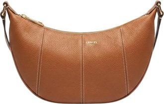 Lancel Victoire Hobo Zip Bag - Dames - Schoudertassen - Bruin - ONE Size - Leer - Tassen