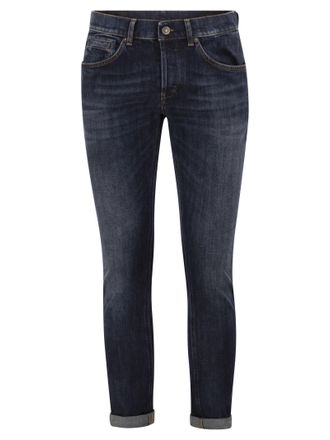 Dondup George slim-fit jeans van stretchdenim
