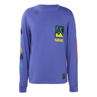 Nike AS U NK Dry Tee LS A.I.R. Rush VIOLET Purple CW0942-554