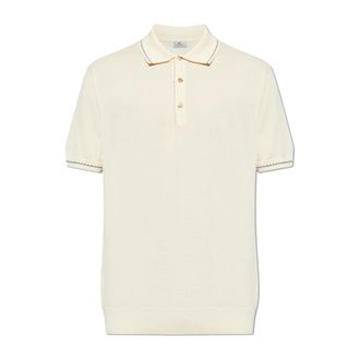 Etro Etro, Polo Shirts, male, Beige, Size: 2XL Polo with embroidered logo
