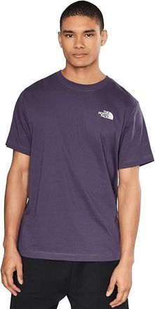 The North Face Evolution Box NSE Regular Short Sleeve T-Shirts Mens Clothing Endless Dusk : 2XL, Cotton