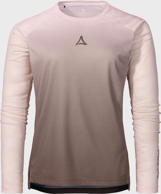 Sch&ouml;ffel Funktionsshirt SCH&Ouml;FFEL Longsleeve Style Koitere WMN, Damen, Gr. 36, lila (3905, braun), Oberstoff: 100% Polyester, Rundhals, Shirts Funktionsshirt