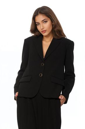 Alexia Admor Noa Boyfriend Blazer in Black at Nordstrom, Size 12